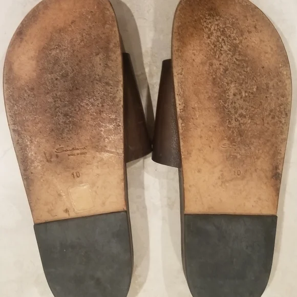 Rare Santoni brown sandals - Picture 3 of 5